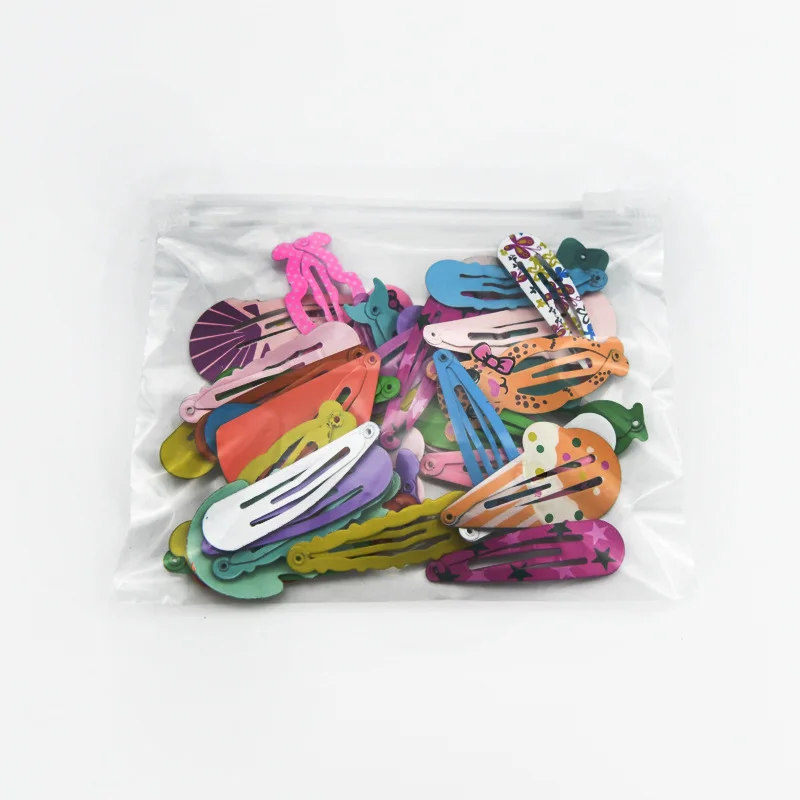 5 см разноцветные металлические заколки для волос с изображением животных