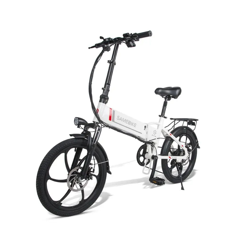 Умный электрический велосипед Samebike 20LVXD30 два колеса электрические велосипеды 48V