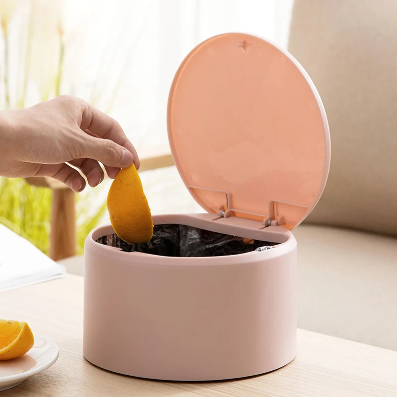 Настольная корзина для мусора маленького размера гостиной Офисная мини-корзина