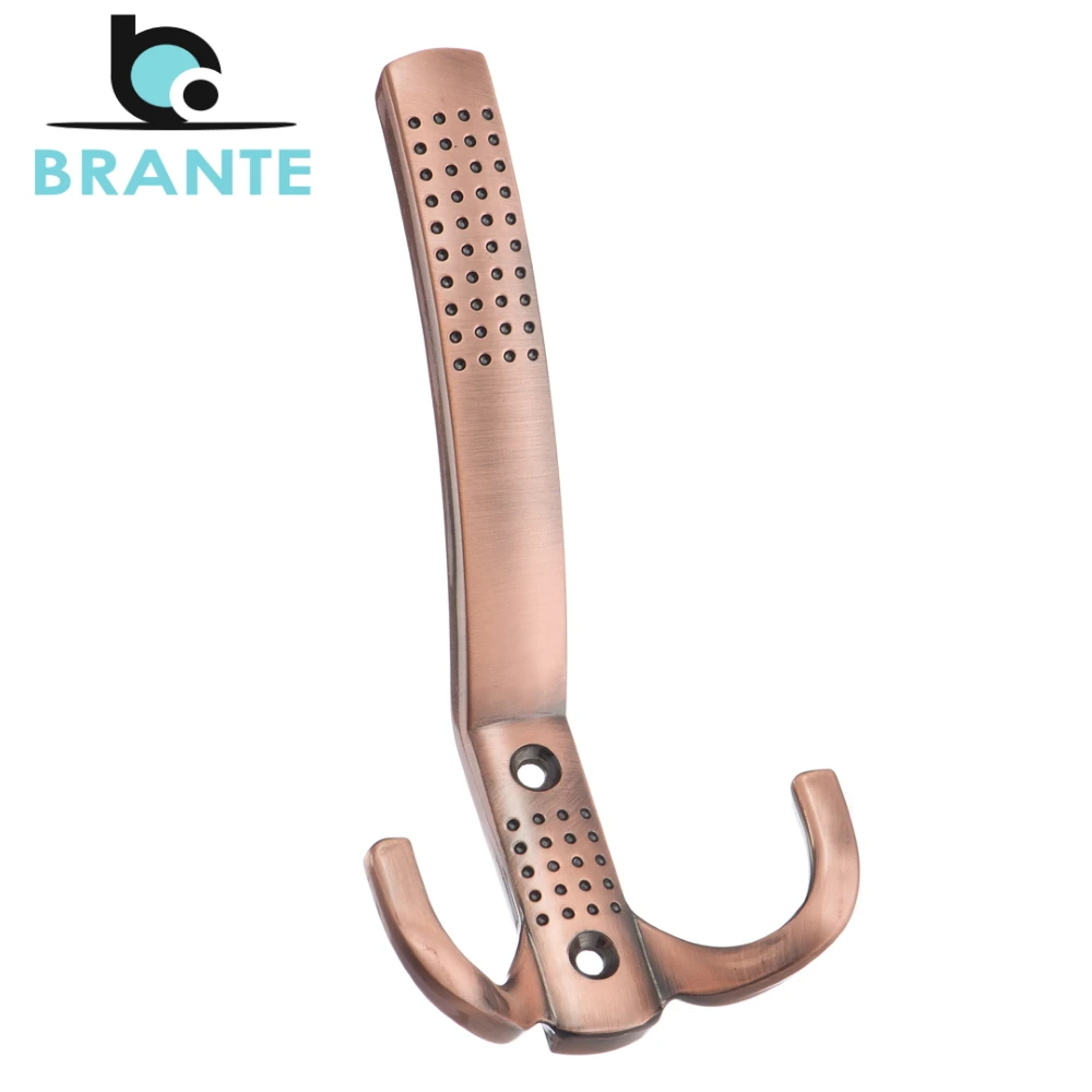 Комплект 2 крючков Brante BR 0071 CA медь | Обустройство дома
