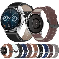 replacement wrist band for huawei watch gt 3gt3 gt2 46mm leather watch straps for huawei watch gt runner 46mm wristband correa