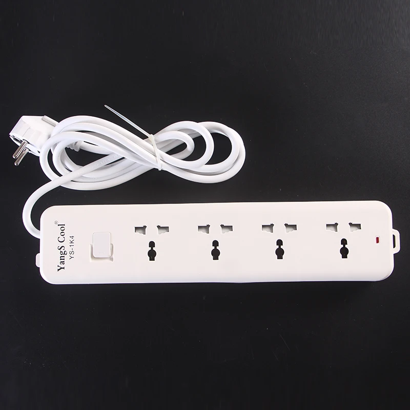 

Универсальная стандартная домашняя usb-удлинитель, 4-ходовая розетка, бортовые полоски, розетка для дома. 2500 Вт