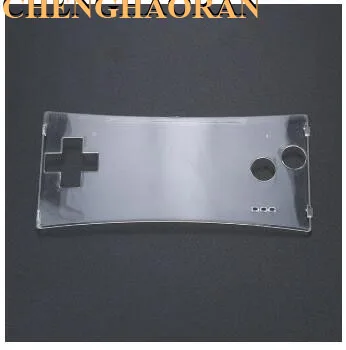 Clear ChengHaoRan 16 стилей 16 цветов передняя оболочка чехол Лицевая панель для GBM Gameboy micro system - Цвет: Clear