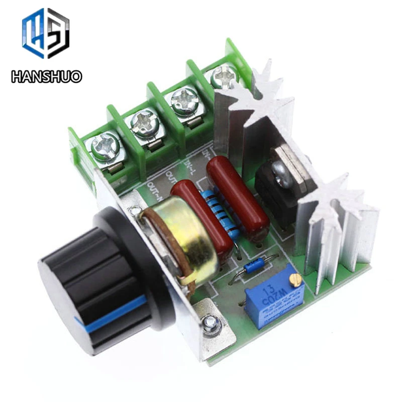 AC 220V 2000W SCR регулятор напряжения уменьшение Диммеры Регулятор скорости термостат