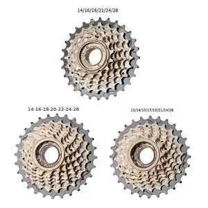 Кассета велосипедная 6скоростей, свободное колесо 13T14T16T18T 20T22T24T28T для велосипедных аксессуаров SHIMANO, для горных велосипедов, электровелосипедов
