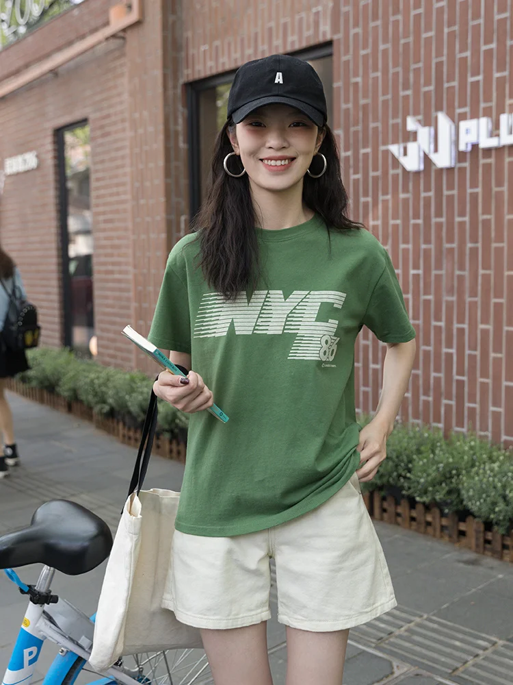 White Short Sleeved T-shirt For Women In Summer Thin Design Minority Loose Style Chic New | Женская одежда