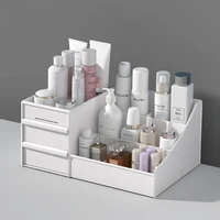 drawer storage rack desktop cosmetic storage box multi layer plastic shelf makeup sundries grid organizer multifunctional racks