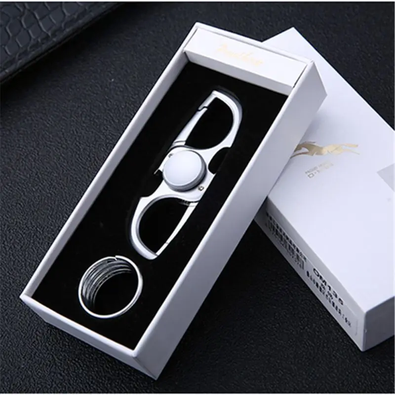 

Finger Spinner & Keychain & Bottle Opener EDC , Stress Relief Keychain , Keyfob Pendant Toys For Kids Teens Adults