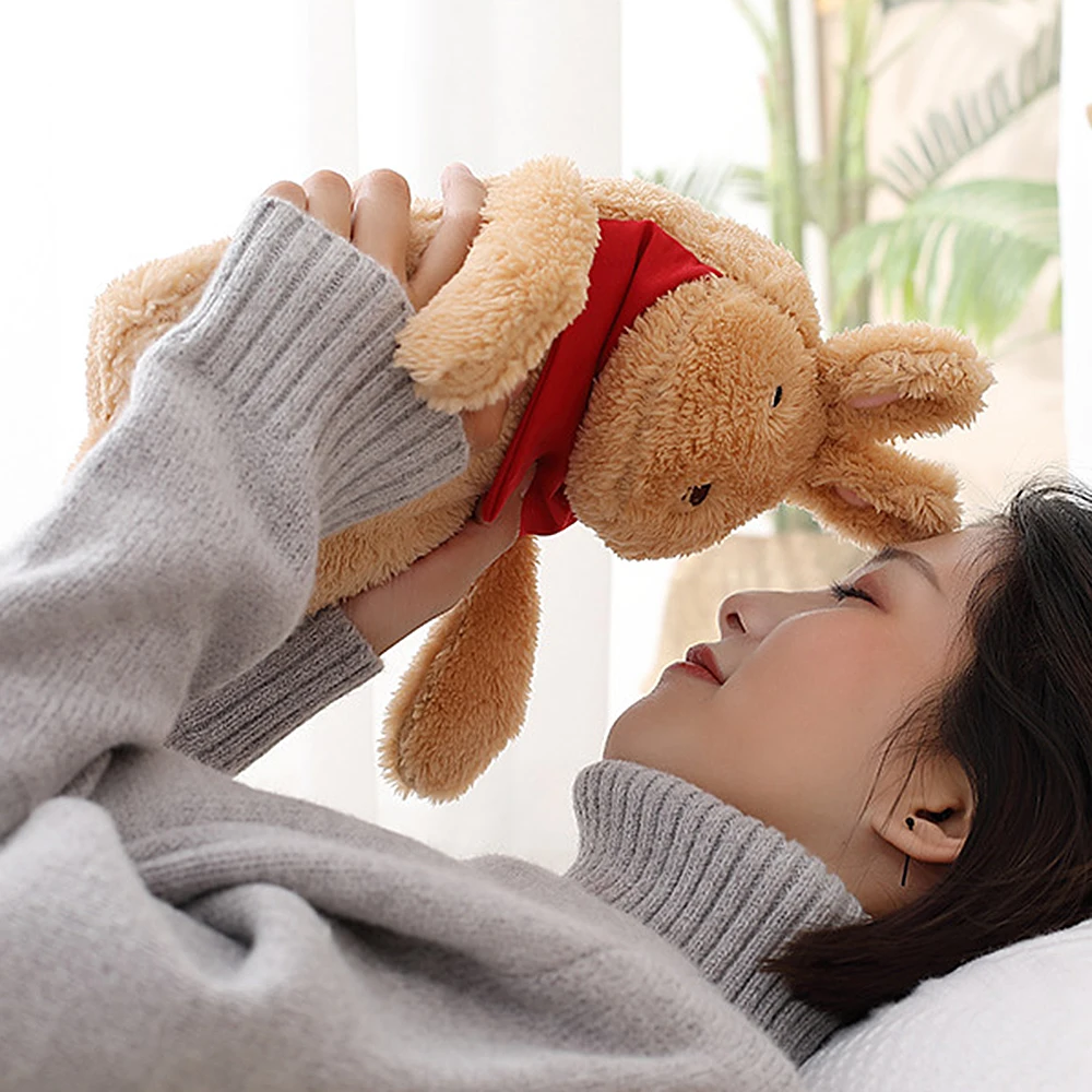 Креативная Крышка для бутылки с горячей водой мультяшным медведем