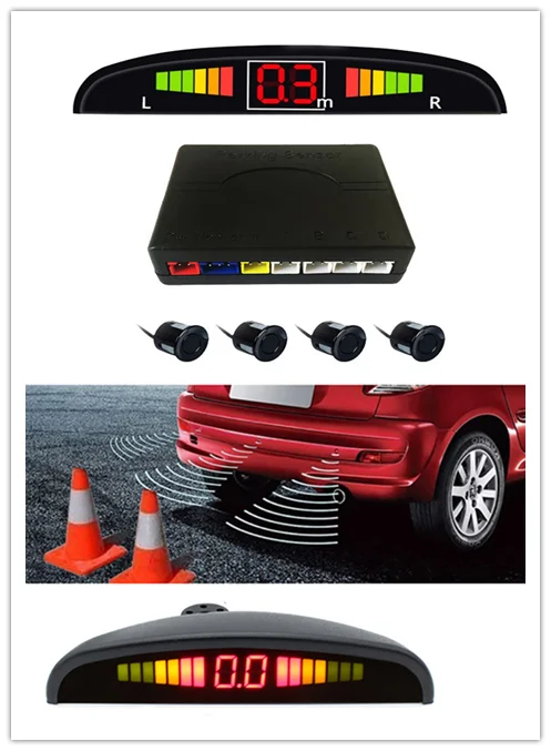 Датчик парковки с 8 датчиками автомобильный радар заднего хода для Toyota viz yaris