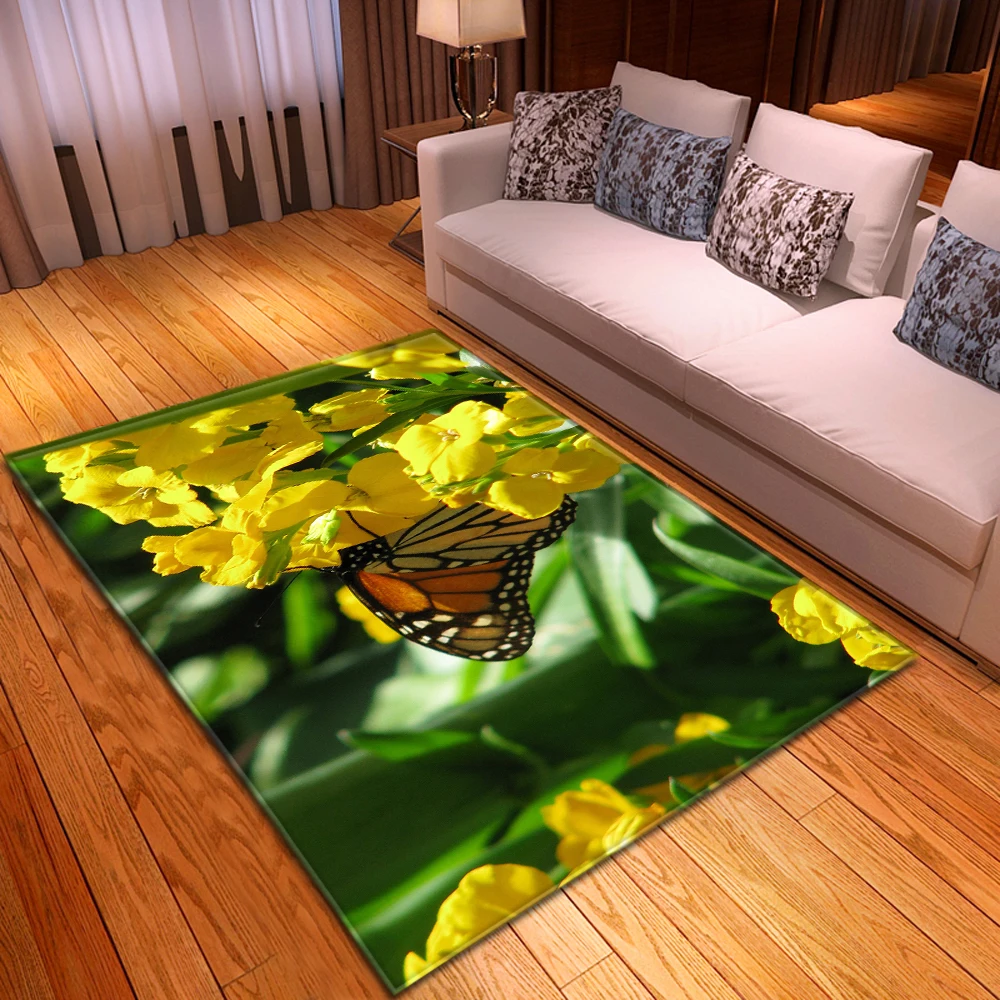 

NEW Living Room Carpet Modern Decoration Bedroom Sofa Mat Hallway Balcony Bathroom Floor Children Animal Printing Pattern Rug