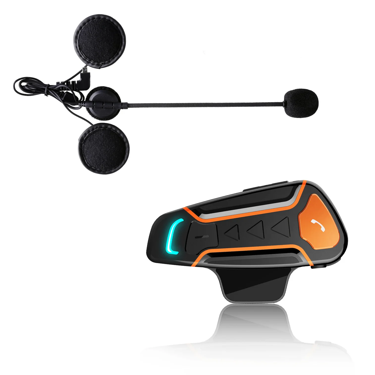 Мотоцикл Bluetooth шлем анти-помехи Intercom1000m Интерком расстояние езда Hands Free наушники bluetooth домофоны