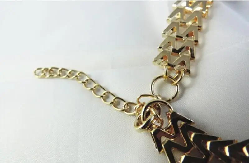 Бусы Золото чокер воротник ожерелье для женщин новые свадебные аксессуары