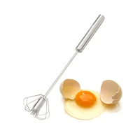 kc ew089 stainless steel semi automatic whisk egg beater mixer stirrer foamer kitchen tools