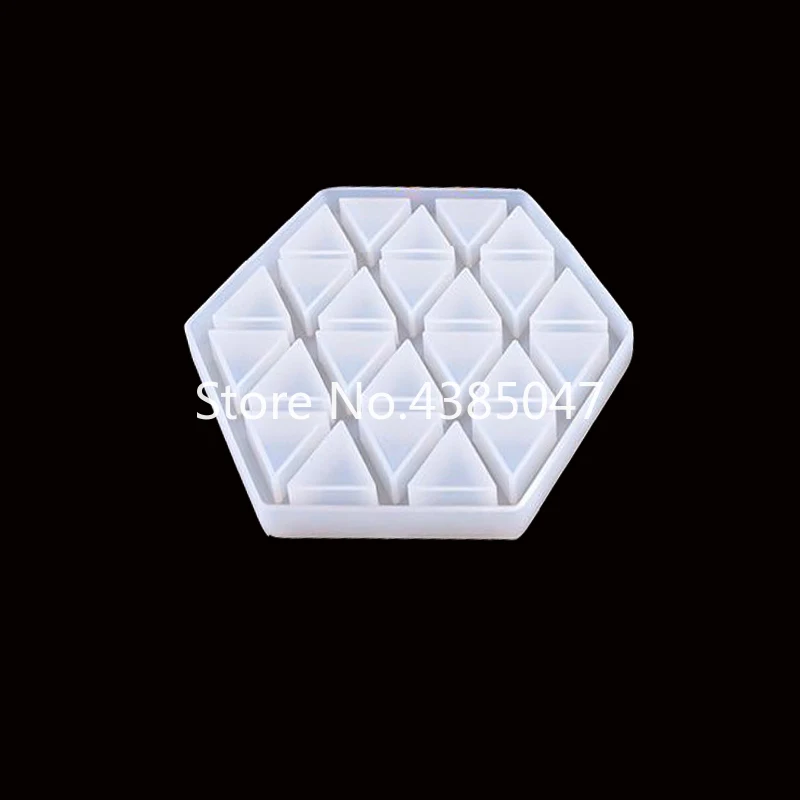 Треугольная форма в полоску силиконовые формы для настольного лотка