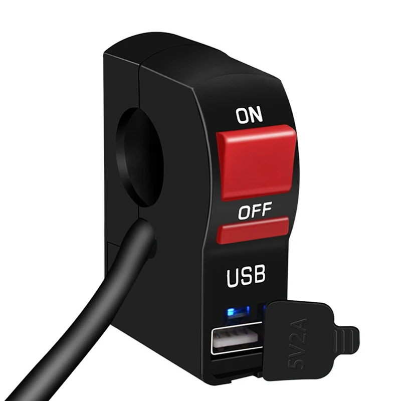 

Универсальное зарядное устройство USB для мотоциклетных фар, 12 В