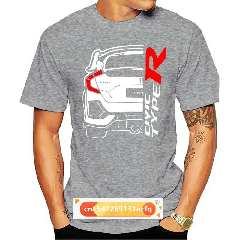 

New 2021 Hot Sale 100% Cotton Popular Famous Brand Brand high-quality Civic Type R FK8 Car Fans Tee Shirt