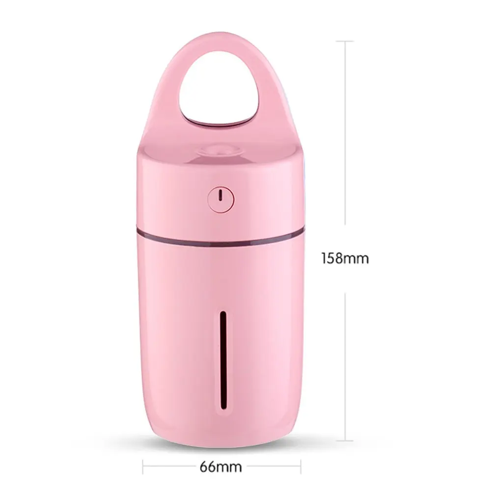 

240ML Portable USB Charging Air Humidifier LED Night Light Home Office Car Humidifiers Mist Maker Air Purifier