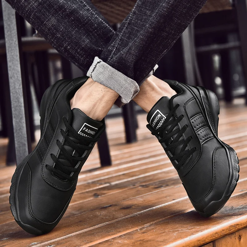 Кроссовки мужские зимние однотонные большой размер 48 |