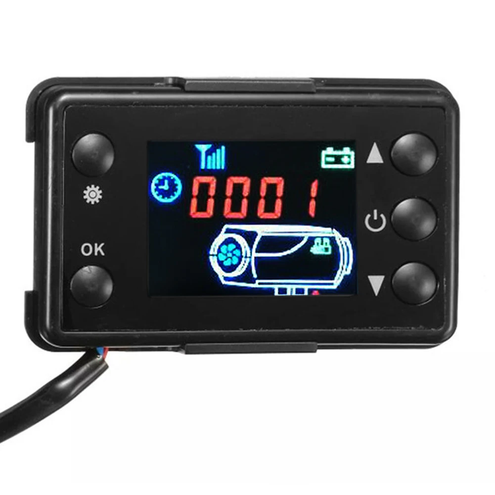 Universal Parking Heater Controller Kit 12V/24V LCD Monitor Switch+Remote Control Accessories For Car Track Diesels Air | Автомобили и