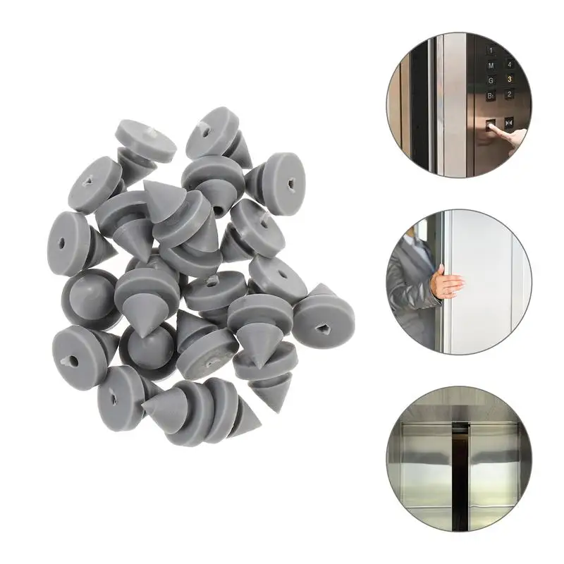 

25pcs Durable Elevator Door Mall Portable Anti-collision Plug Anti-collision Bumpers