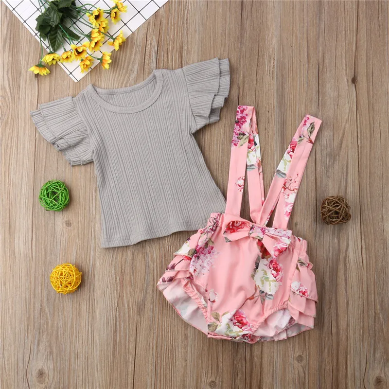 Pudcoco/одинаковые комплекты для семьи Повседневное платье девочек с цветочным