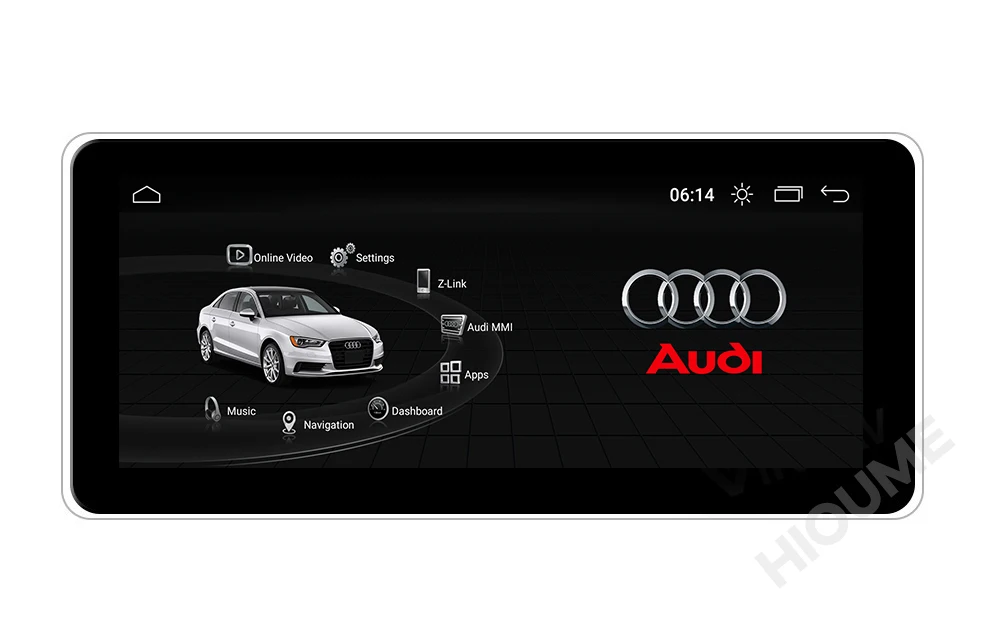 Автомагнитола 10 25 дюйма/12 3 дюйма Snapdragon Android мультимедийный плеер GPS-навигация для