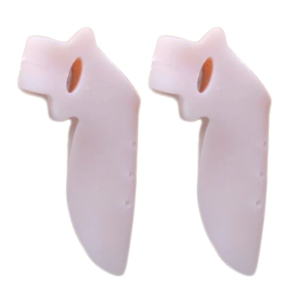 2 шт. силиконовый разделитель для пальцев ног с двумя отверстиями|Инструмент