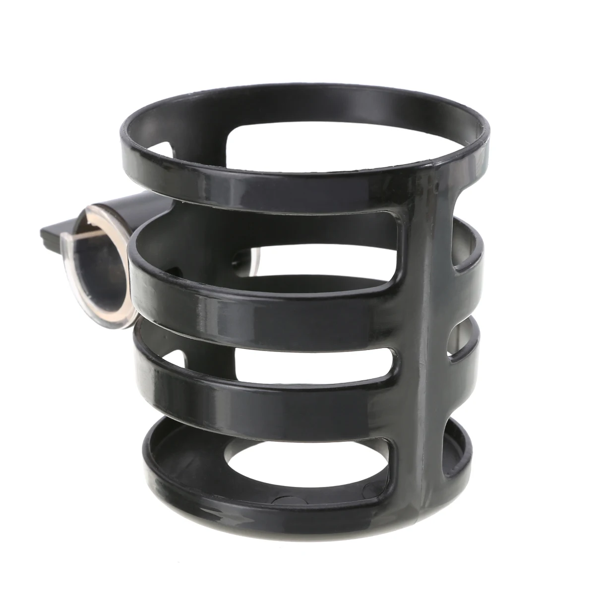 Регулируемый велосипедный держатель для бутылок черный пластиковый руль