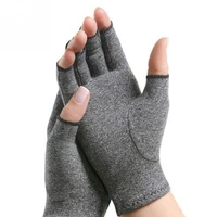 1 pair compression arthritis gloves wrist support cotton joint pain relief hand brace women mens therapy wristband