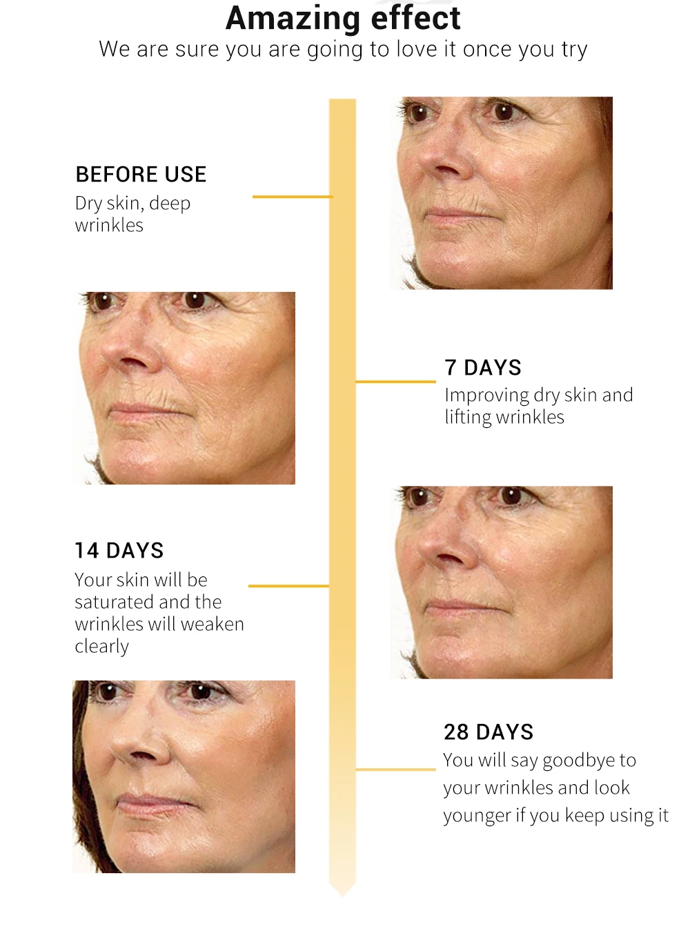 BREYLEE Retinol укрепляющая сыворотка лифтинг для лица коллагеновая эссенция против морщин против старения уход за кожей лица выцветание тонкие линии 3 шт