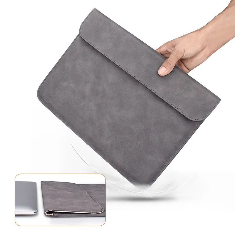 Чехол из мягкой искусственной кожи для ноутбука Macbook Air Pro 11 13 15 дюймов сумка чехол
