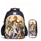 16-дюймовые игровые ранцы Genshin, ранцы на плечо для девочек-подростков, студентов и колледжей