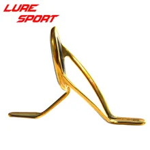 LureSport кВт 10 шт. направляющая Золотая стальная рама черное кольцо