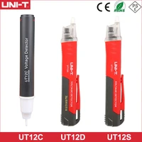 uni t ut12cds 90v 1000v ac voltage detector non contact pencil stick electric power led light sensor tester meter