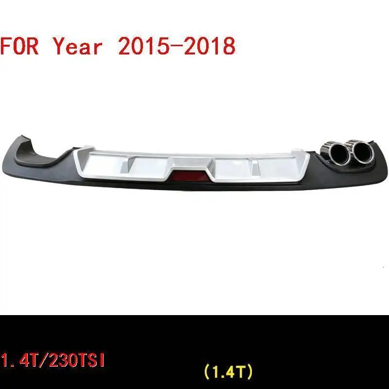 Rear Diffuser tuning Car Lip Automobiles Exterior Styling Mouldings Front Bumpers protector 15 16 17 18 FOR Volkswagen Jetta