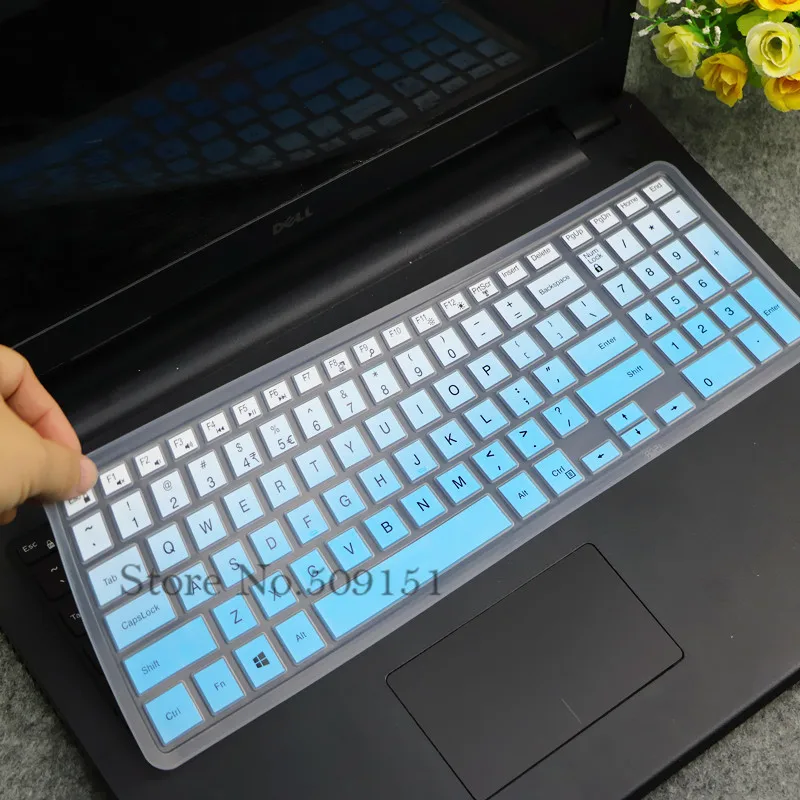 15 6 дюйм чехол для клавиатуры Клавиатура ноутбука Защитная пленка защита Dell Inspiron
