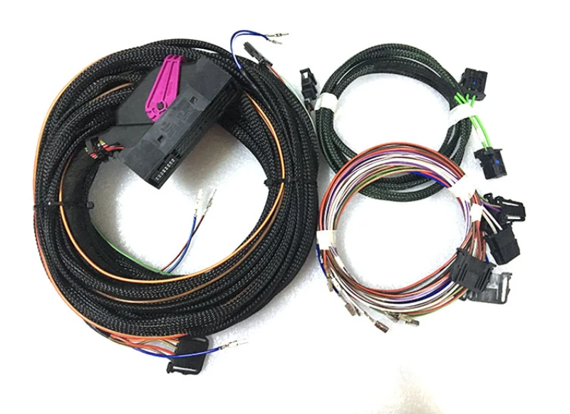 Динамик Dynaudio акустическая система провода жгут проводов сабвуфер для VW Golf 7 MK7 Tiguan