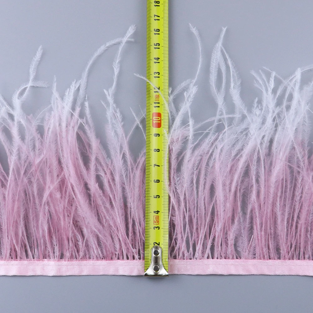 2 слоя триколор со страусиными перьями отделкой бахромой перья для платья