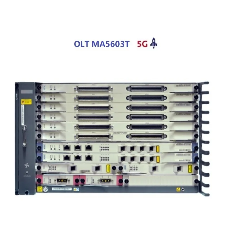 MA5603T HW GPON EPON OLT Оптический линейный терминал 2 * SCUN PRTE Поддержка питания