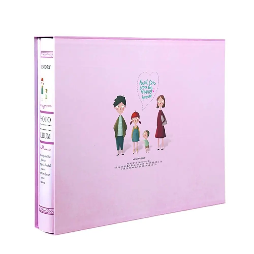 

5-Inch 800 Pieces Insert Large Photo Album Scrapbook Large Capacity Photocard Instax Album Collect Book Creative Photo Albums
