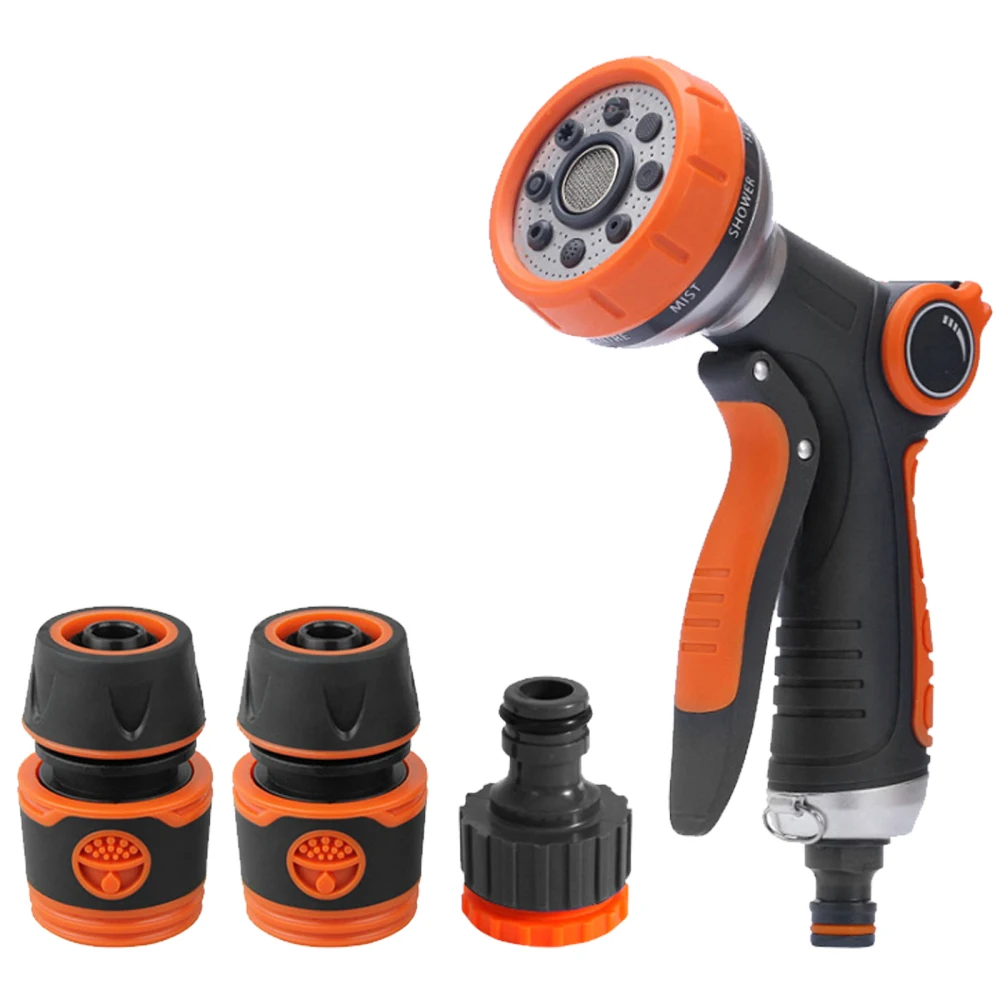 Садовый шланг пистолет для распыления воды 8 регулируемых режимов сопла высокого