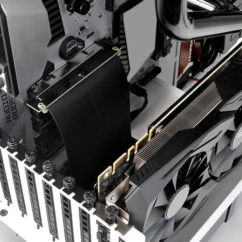 PCI Express PCI-e3.0 16x гибкий кабель, адаптер для адаптера, высокоскоростная переходная карта, видеокарта, соединительный кабель, тип L