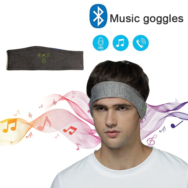 Беспроводная музыкальная головная повязка Bluetooth 5 0 стерео головные уборы