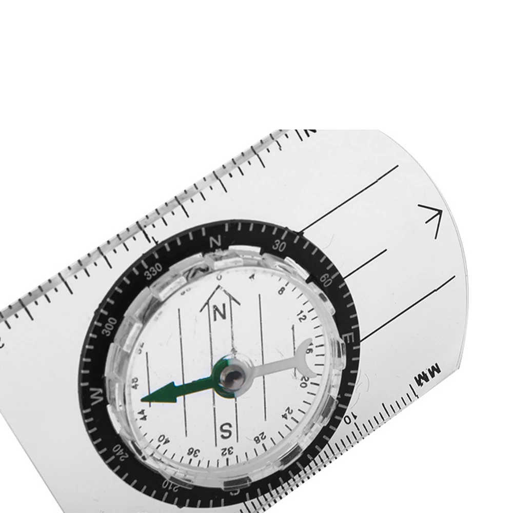 Noctilcent компас Высокое качество Профессиональная прочная линейка портативная