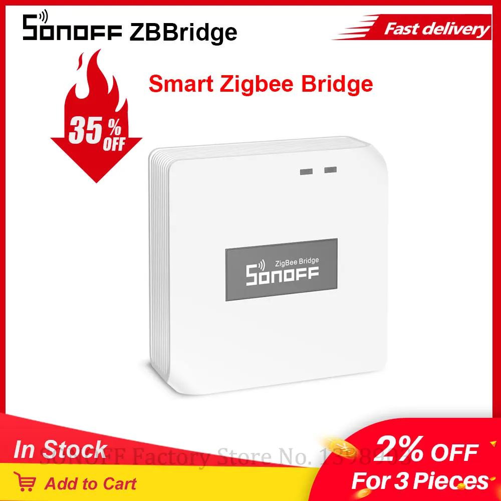 Itead SONOFF ZBBridge Zigbee мост eWeLink APP дистанционное управление ZigBee и Wi Fi устройства