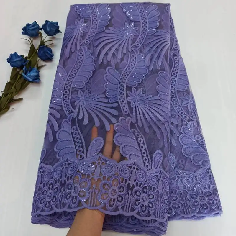 

New Arrivals Design Of 2021 French Tulle Net Fabric For Party OK1013