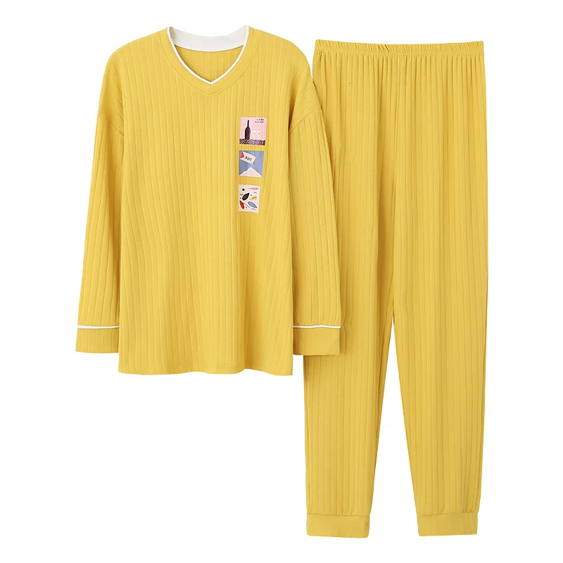 

Newest Pyjamas Women Pijama Feminino Pajamas Set M-4XL Long Sleeved Spring And Autumn Female Sleepwear