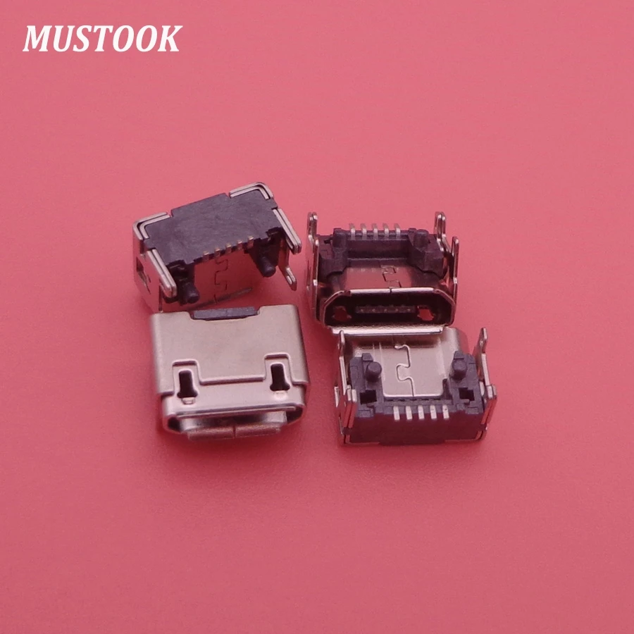 

50 шт. для планшетов ПК mid Mini Micro USB разъем Женский 5-контактный разъем для зарядки 5pin