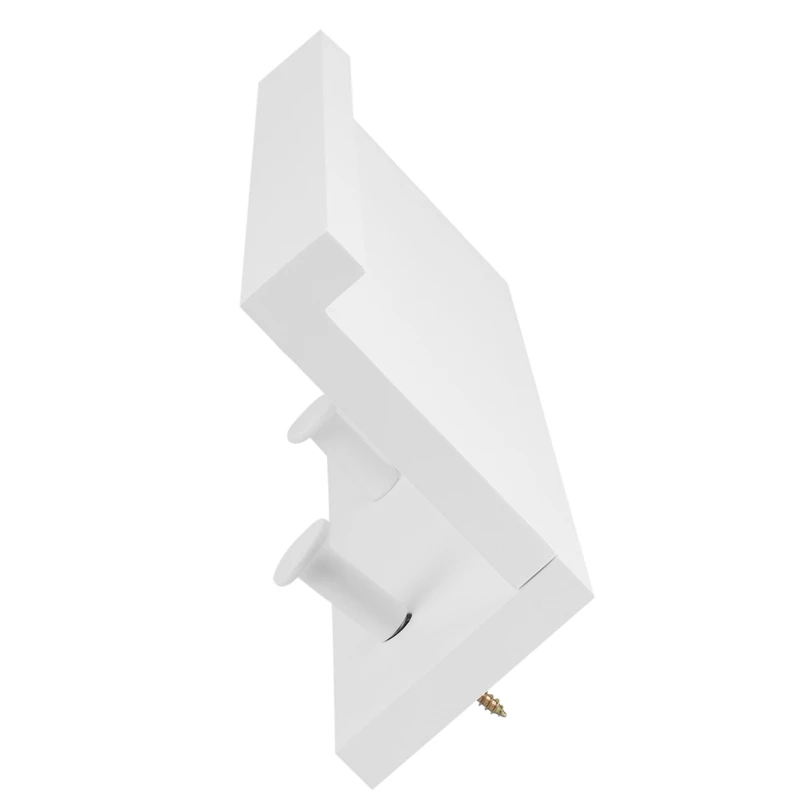 

Bamboo Shelf with Hooks Wall-Mounted Rack Coat Hook Rack Towel Hanger Holder Coat Hook Wall Door Hat Hanger